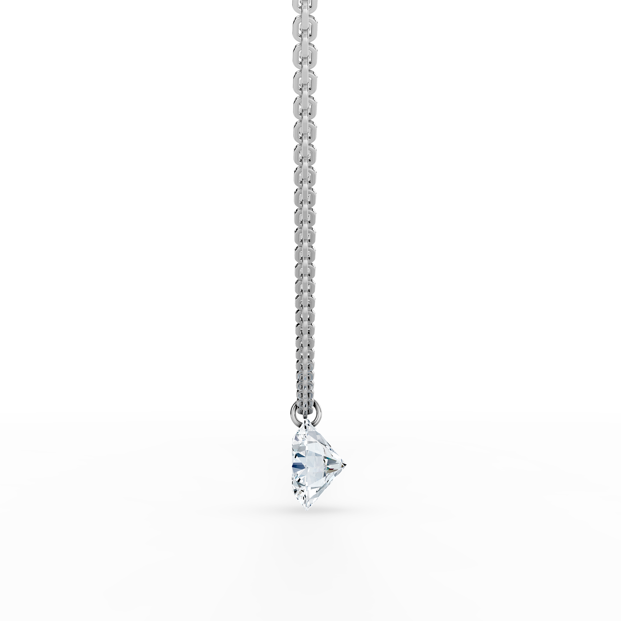 Floating Stones Necklace | Round