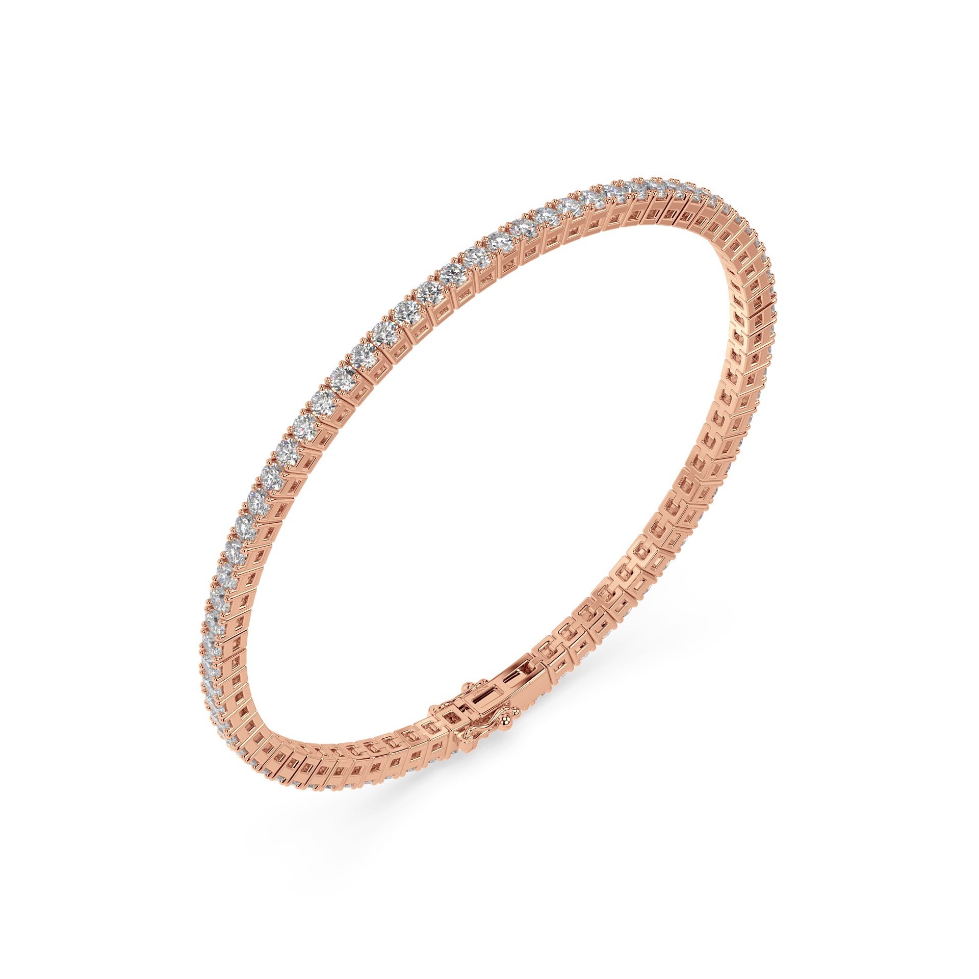 SIGNATURE tennis bracelet | Round Brilliant