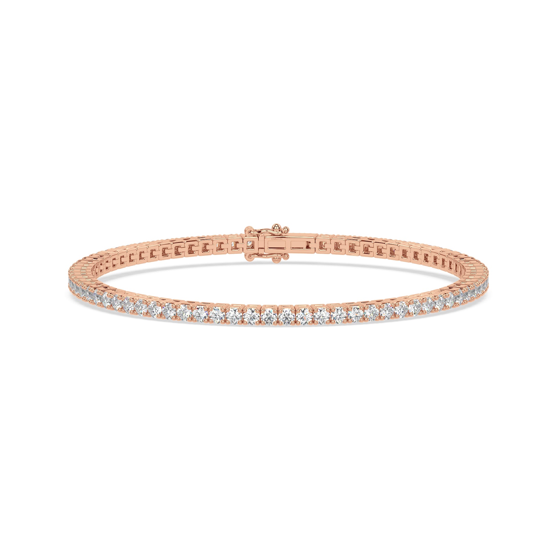 SIGNATURE tennis bracelet | Round Brilliant