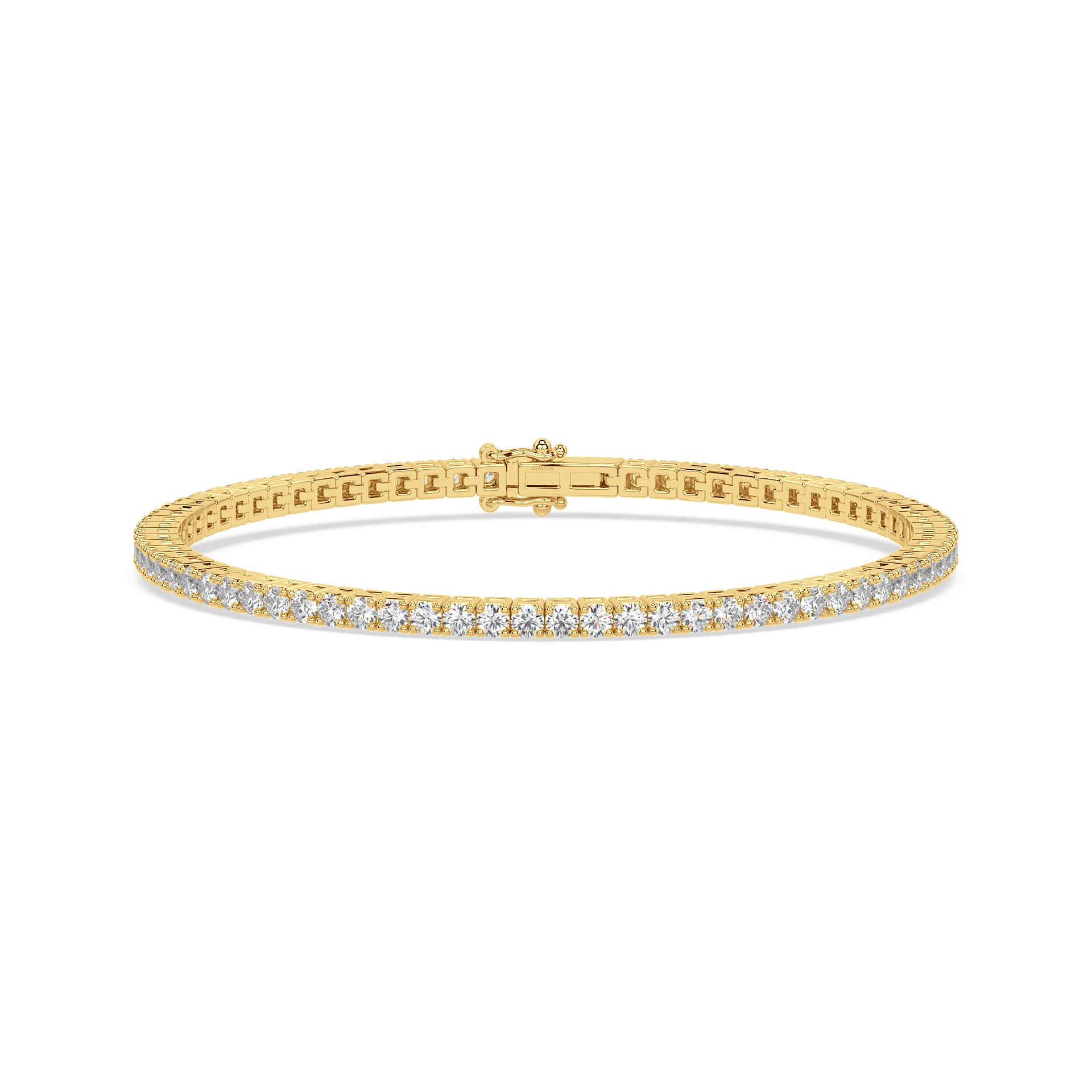 SIGNATURE tennis bracelet | Round Brilliant