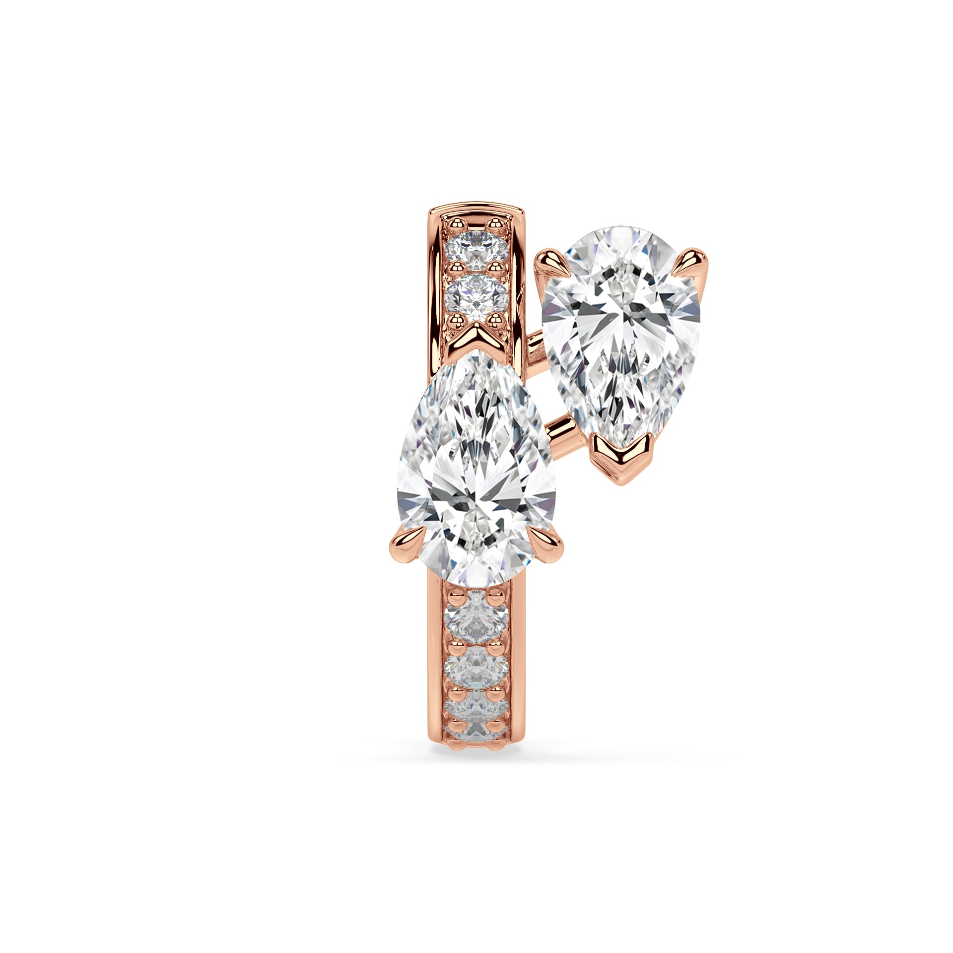 Floating Hoop Earrings