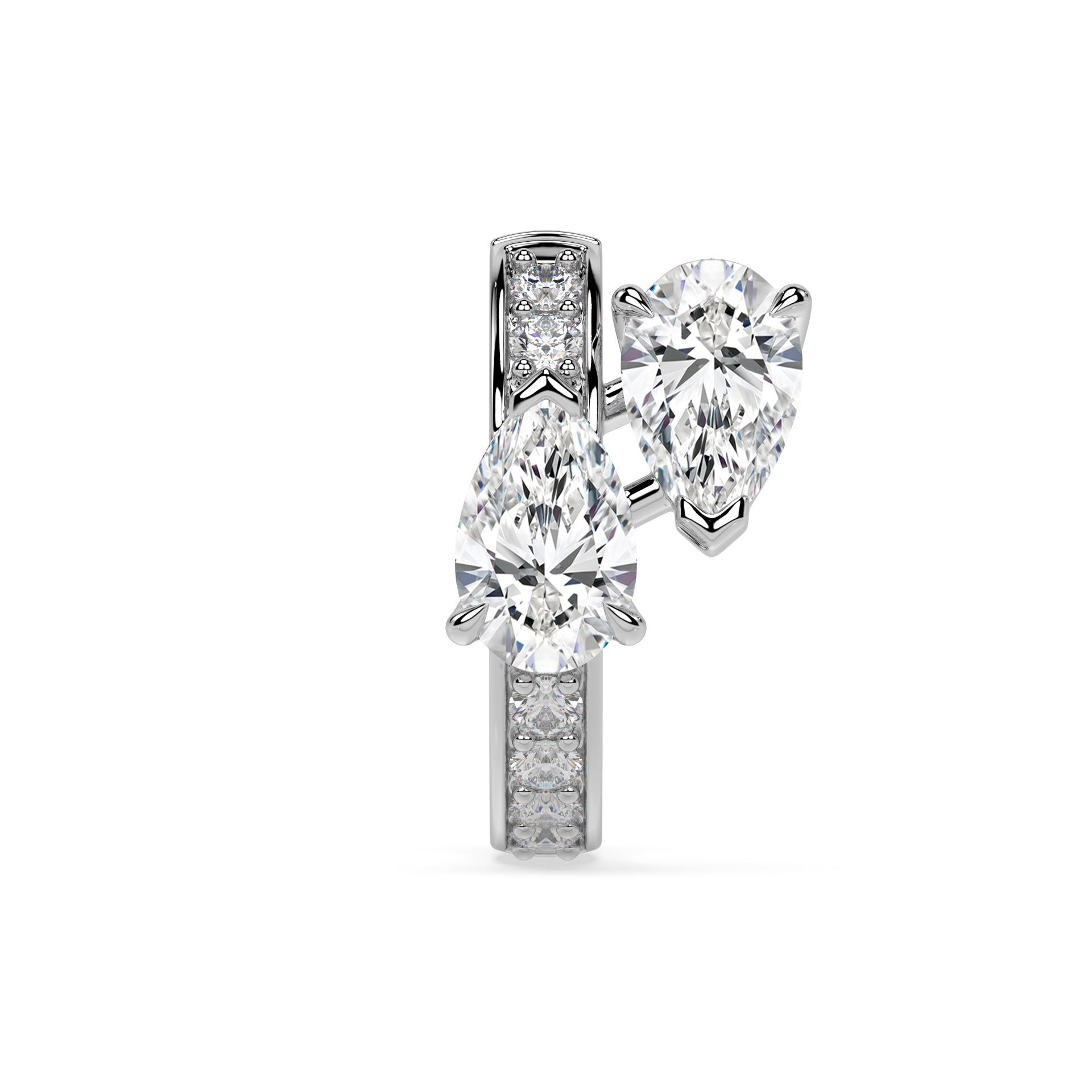 Floating Hoop Earrings