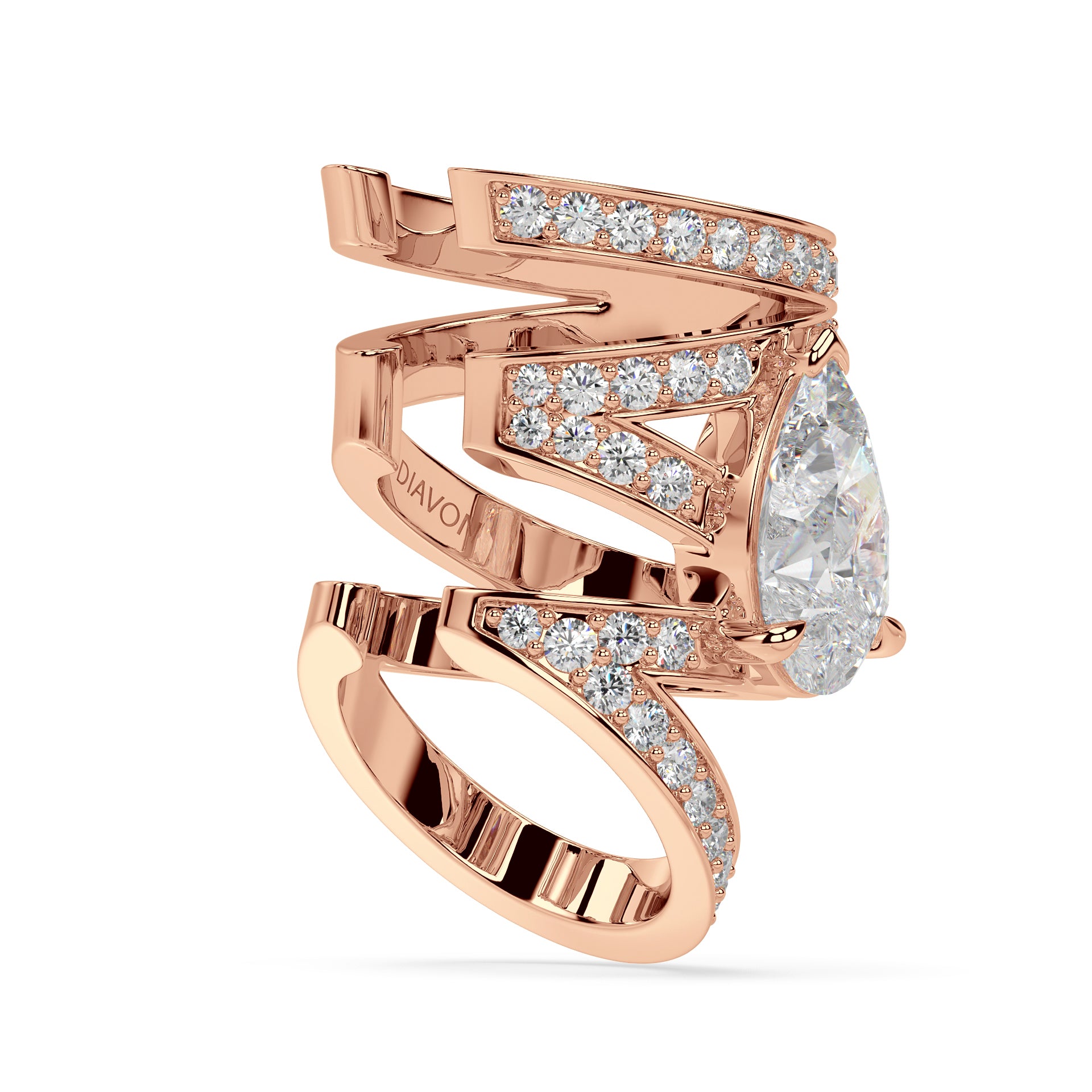 ICONIC AVANT-GARD CUFF I PEAR