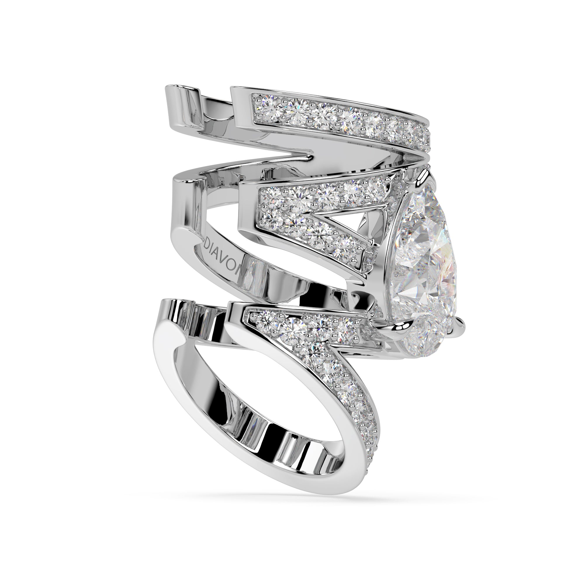 ICONIC AVANT-GARD CUFF I PEAR