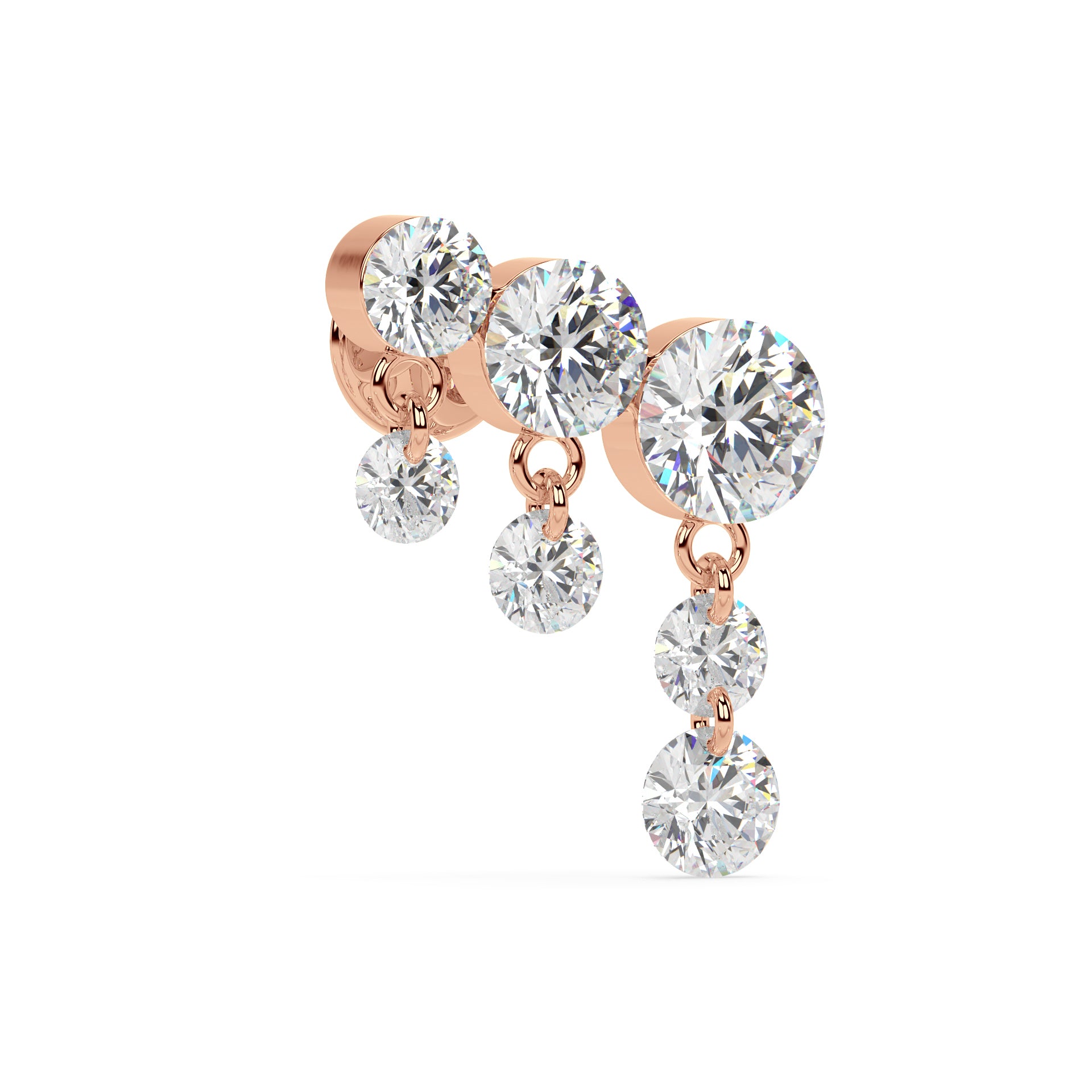 FLOATING STONES SINGLE EARCLIMBER