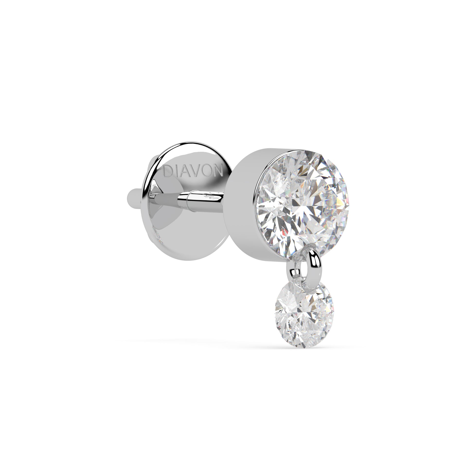 FLOATING STONES SINGLE EARSTUD