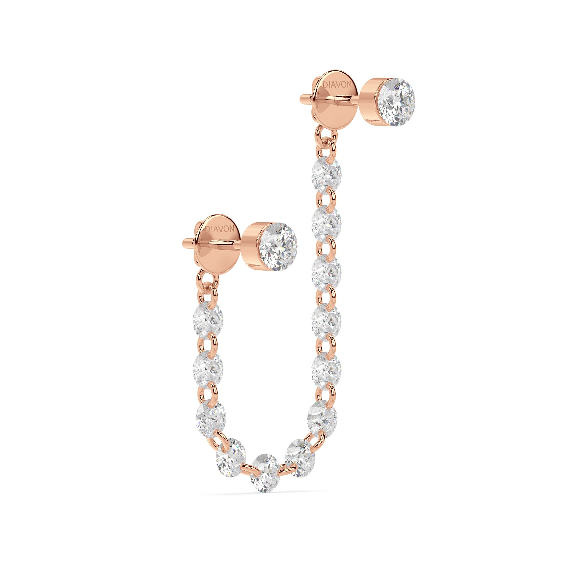 FLOATING STONES SINGLE EARHANGER