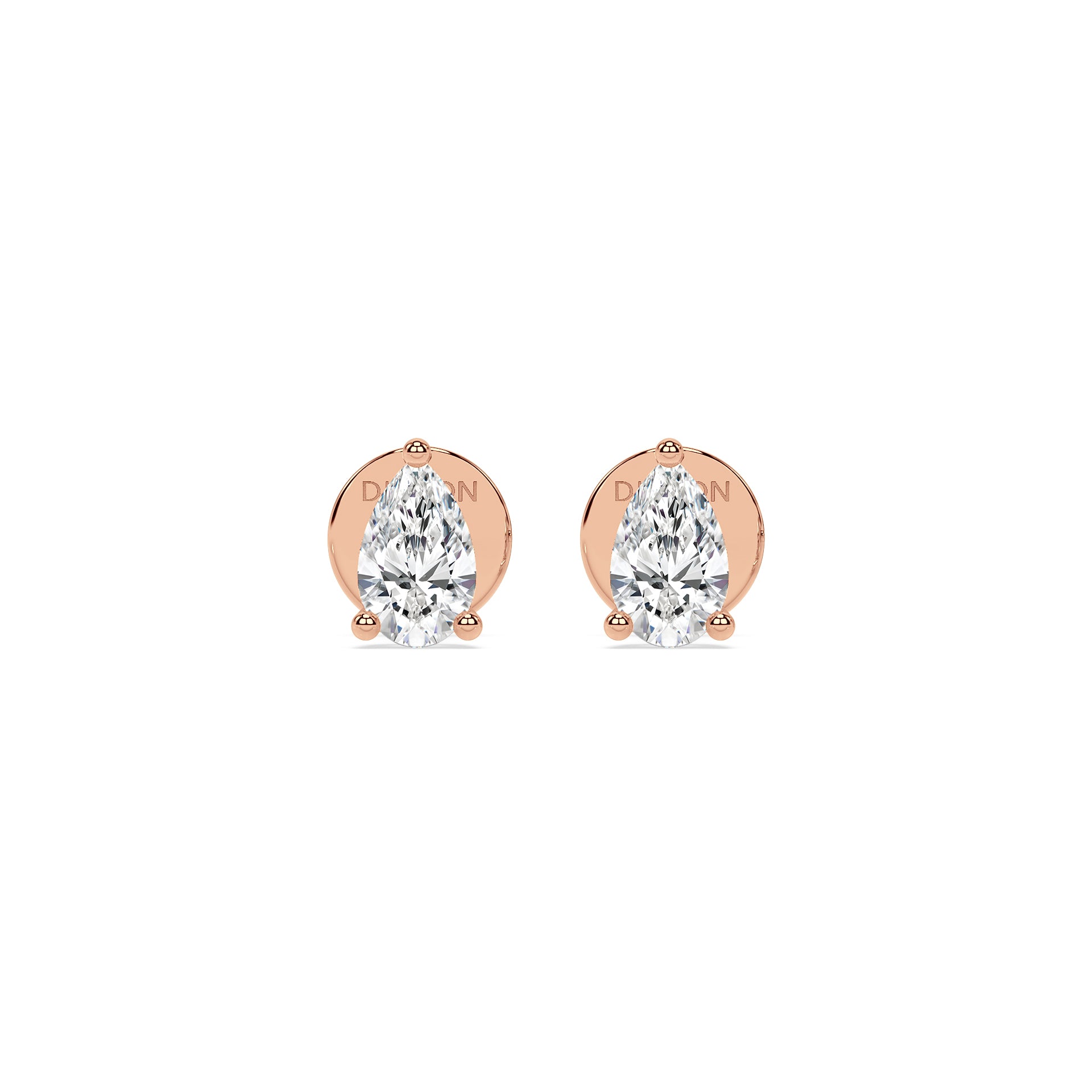 ESSENTIAL SOLITAIRE earrings | Pear