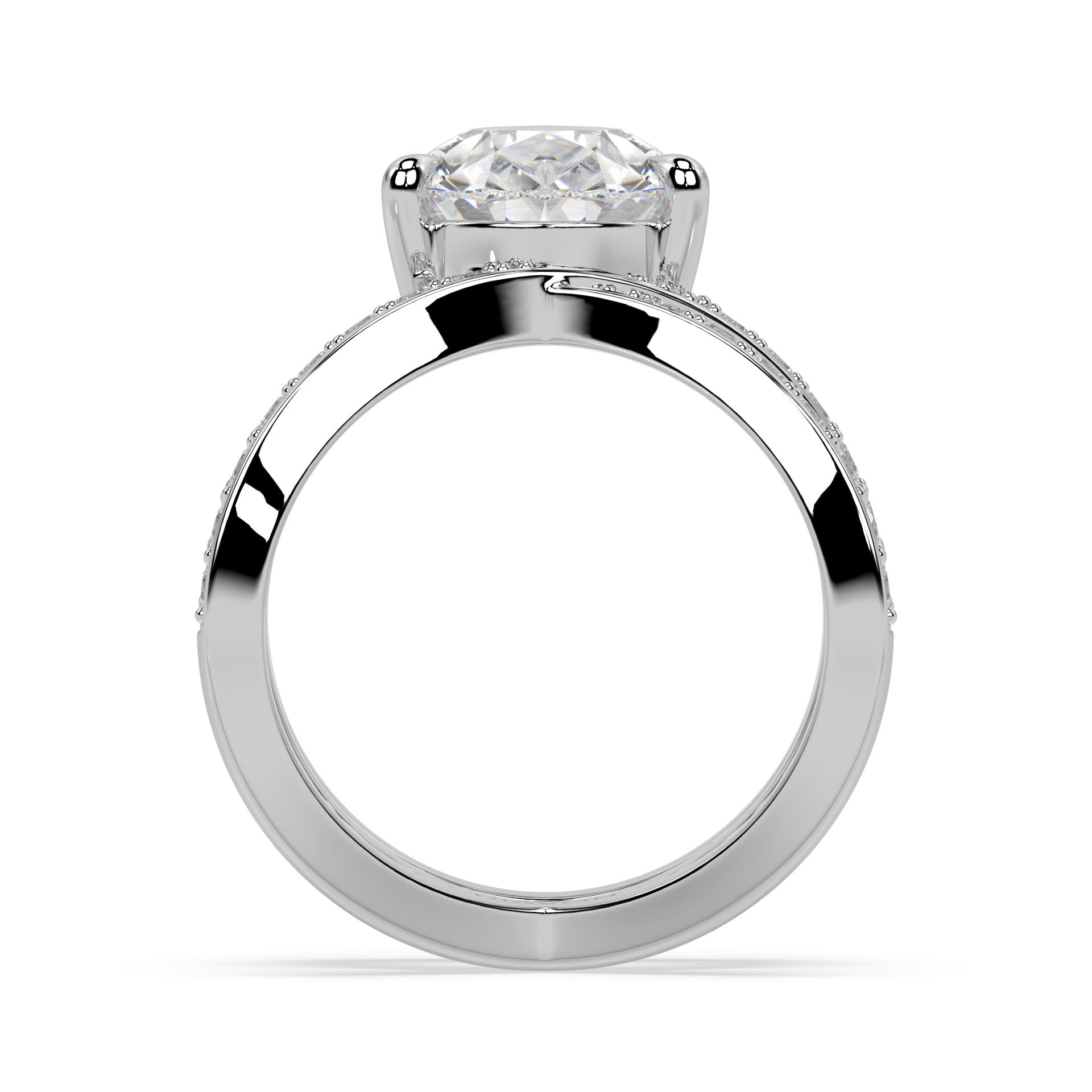 ICONIC AVANT-GARD RING I PEAR