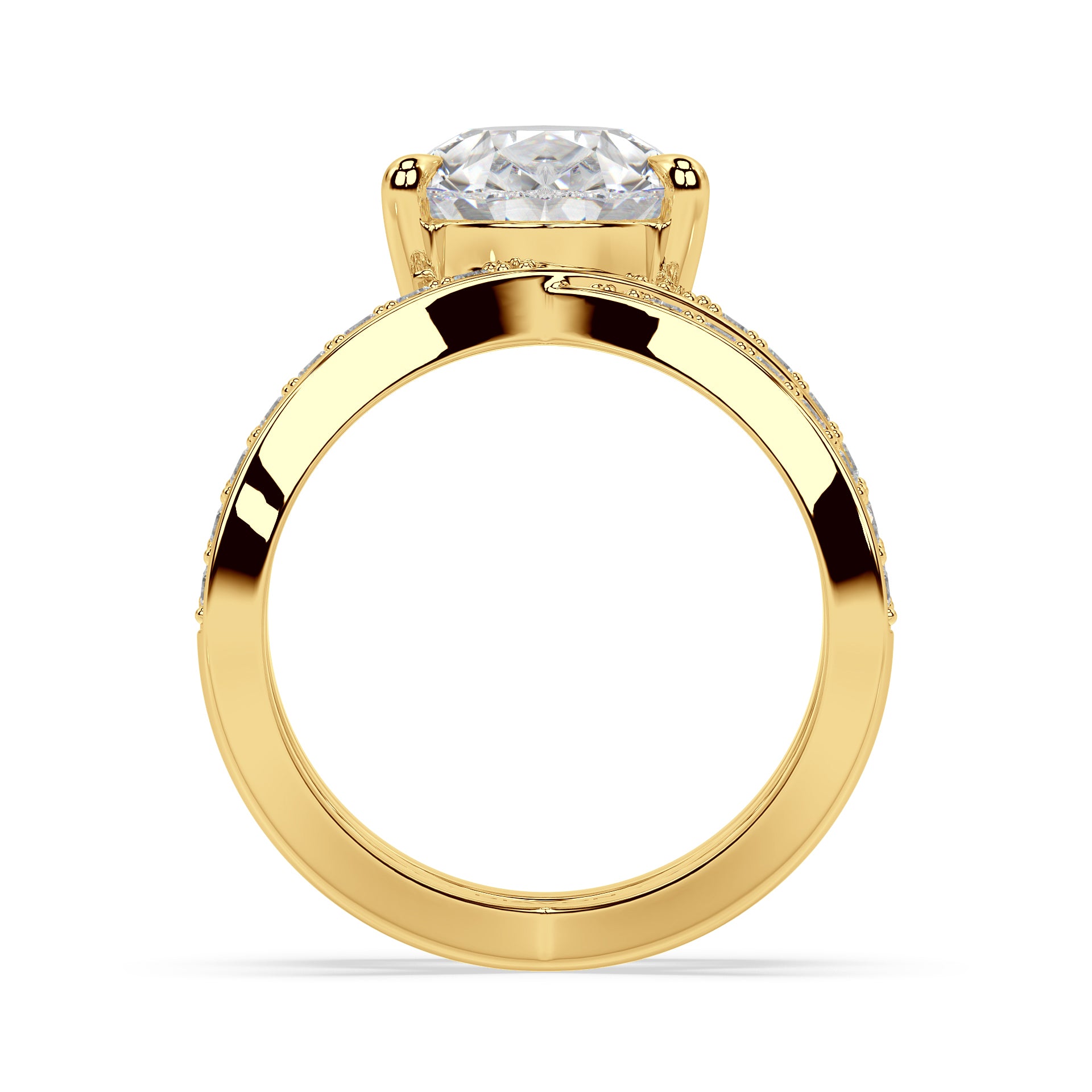 ICONIC AVANT-GARD RING I PEAR