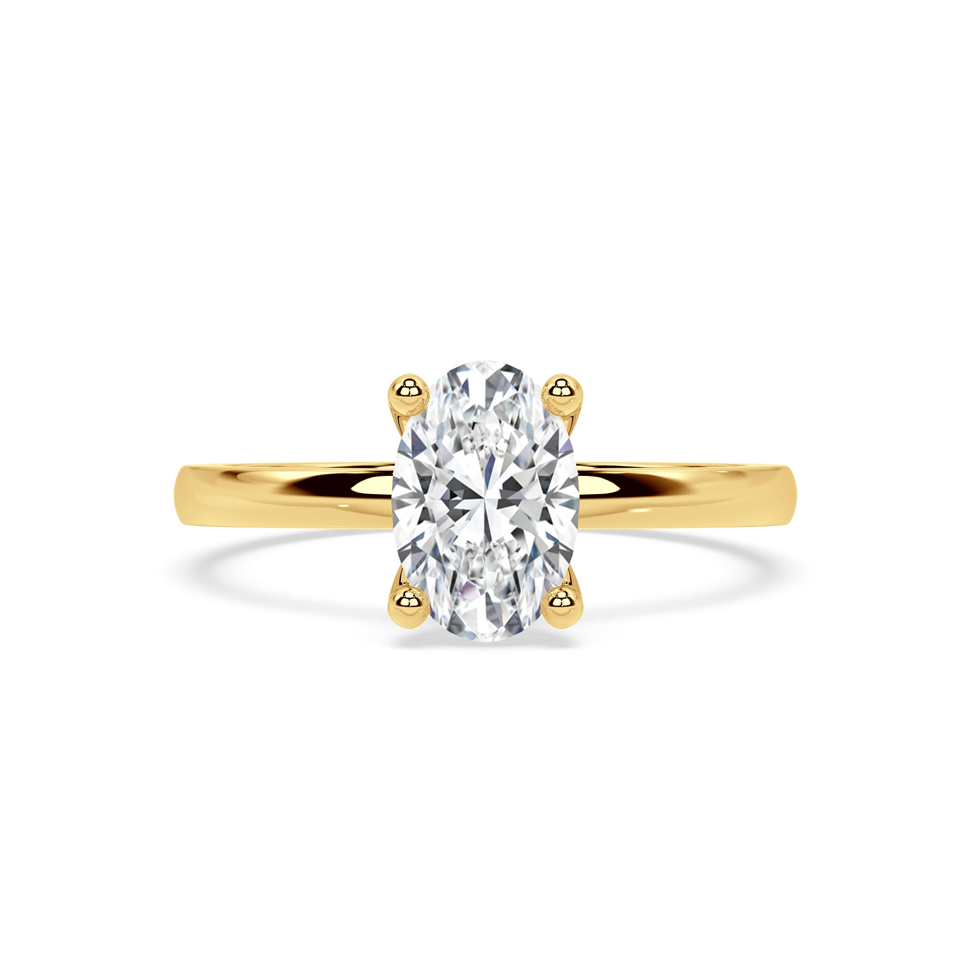 SIGNATURE SOLITAIRE RING I OVAL