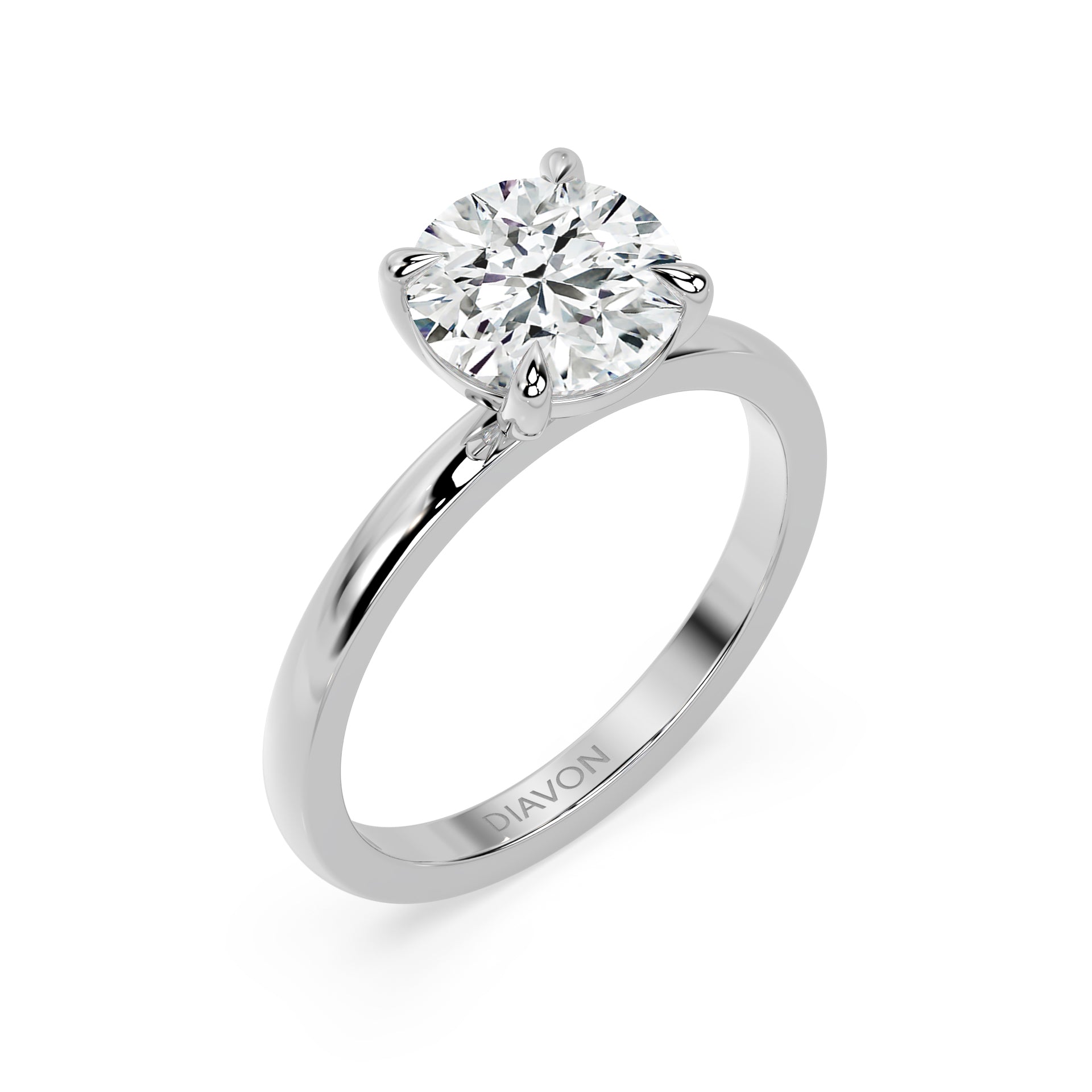 ICONIC SOLITAIRE RING I ROUND