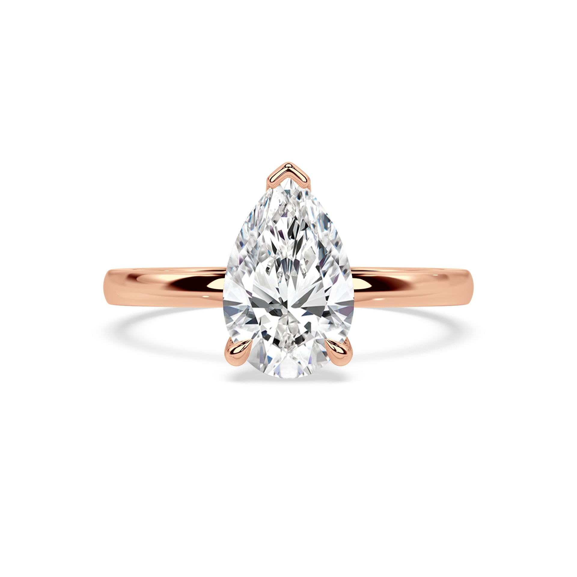 ICONIC SOLITAIRE RING I PEAR