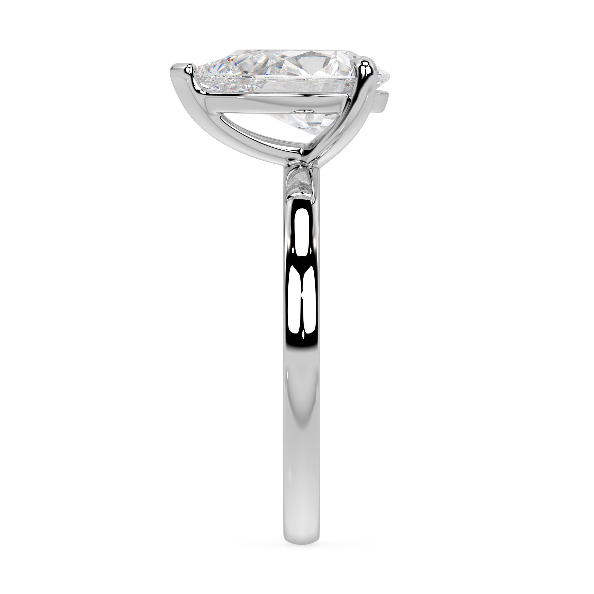 ICONIC SOLITAIRE RING I PEAR