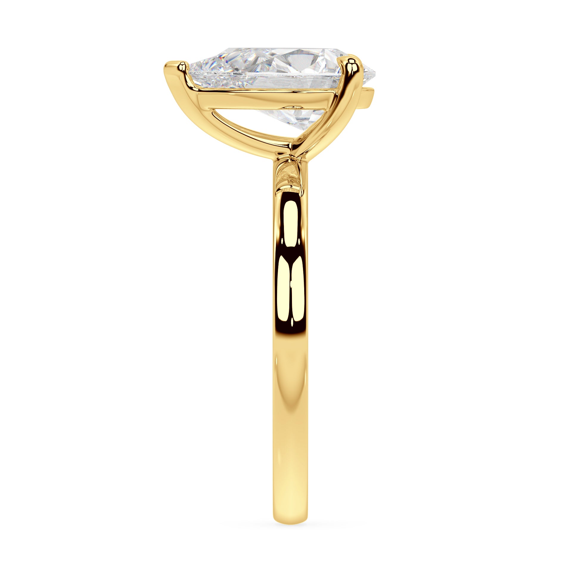 ICONIC SOLITAIRE RING I PEAR