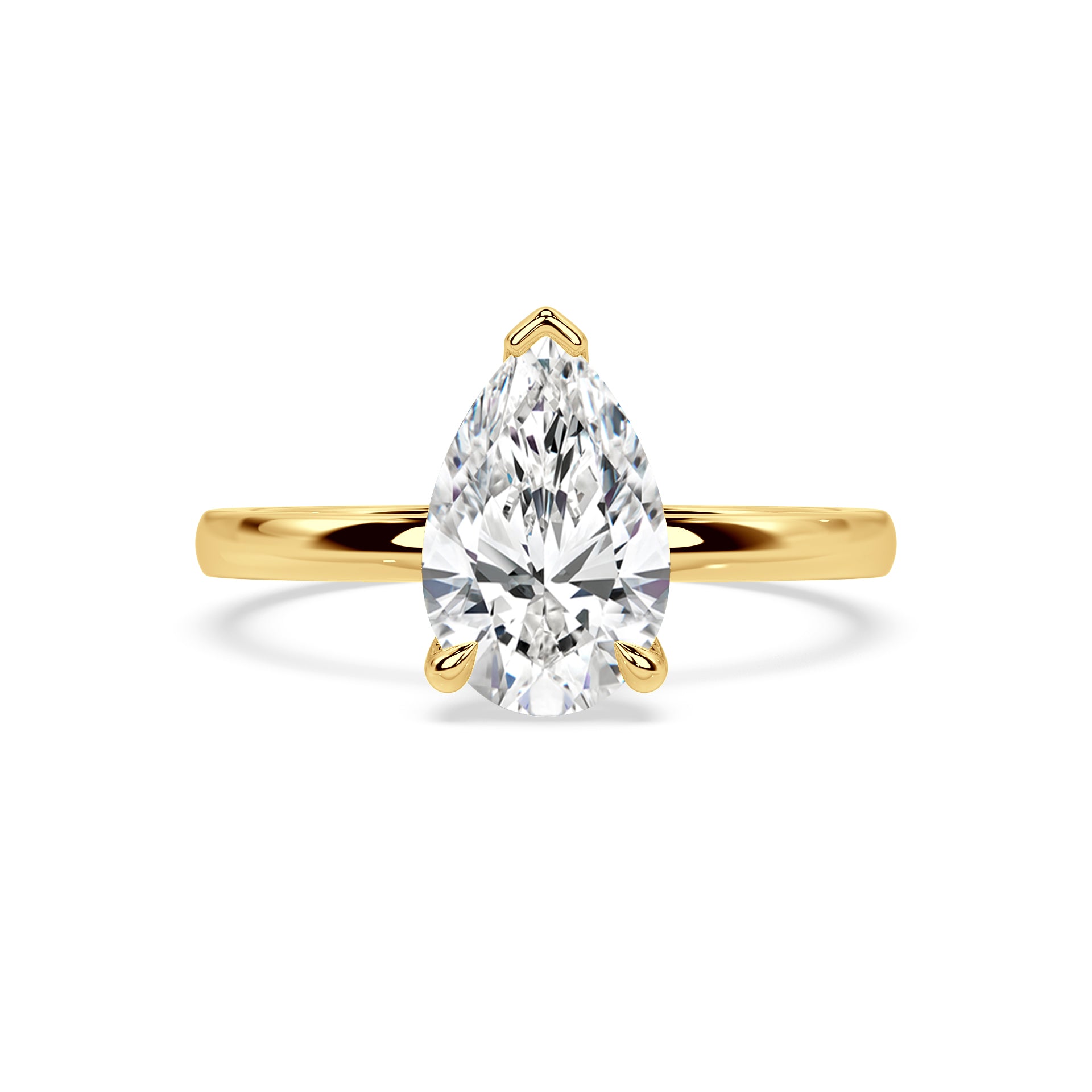 ICONIC SOLITAIRE RING I PEAR