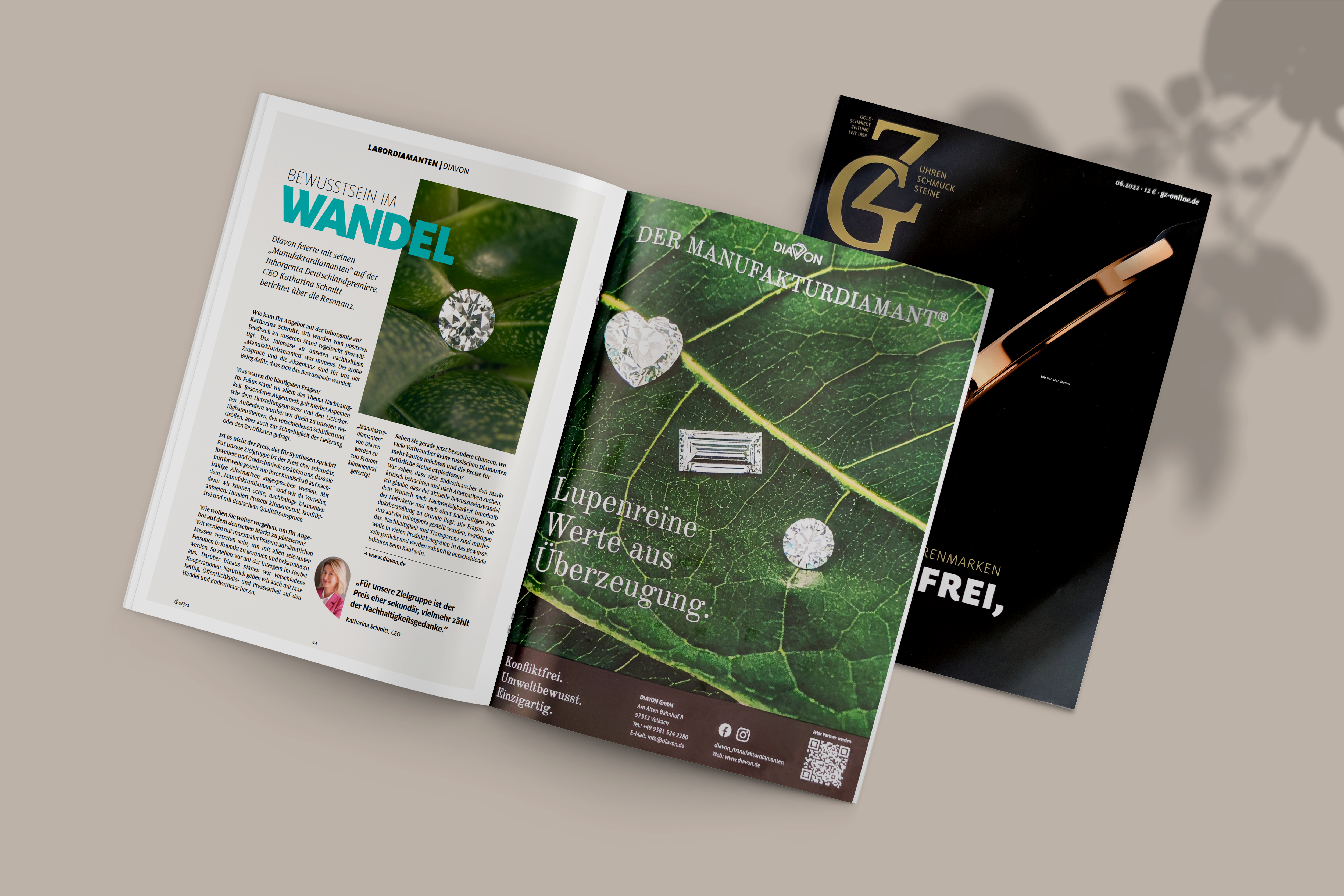 Interview mit der Goldschmiede Zeitung