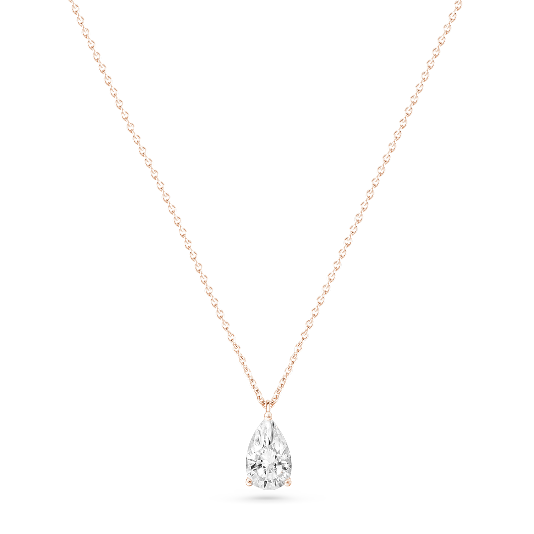 ESSENTIAL SOLITAIRE Halskette | Pear