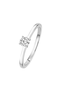 SIGNATURE SOLITAIRE Ring | Round Brilliant