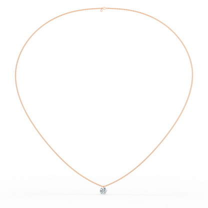 Floating Stones Necklace | Round