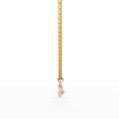 Floating Stones Necklace | Pear