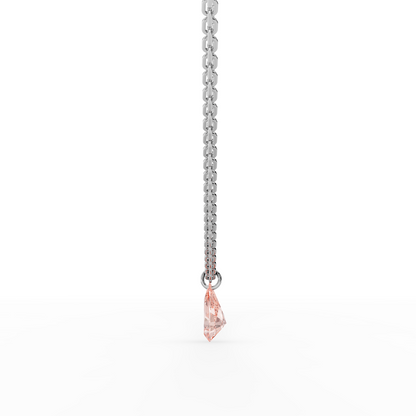 Floating Stones Necklace | Pear