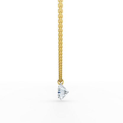 Floating Stones Necklace | Round