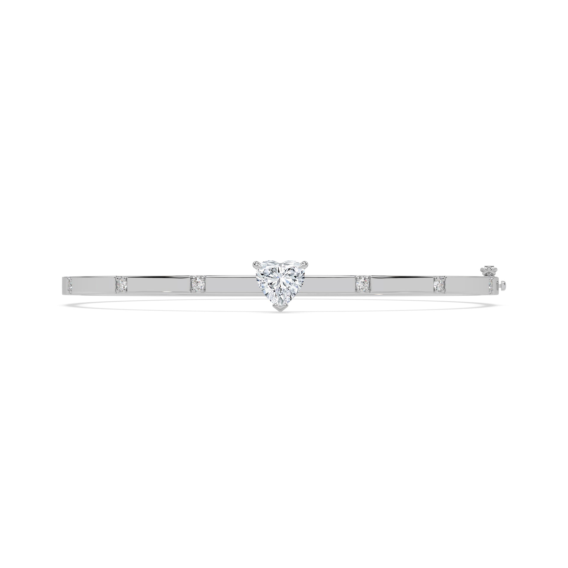 SIGNATURE SOLITAIRE BANGLE I ESSENTIAL
