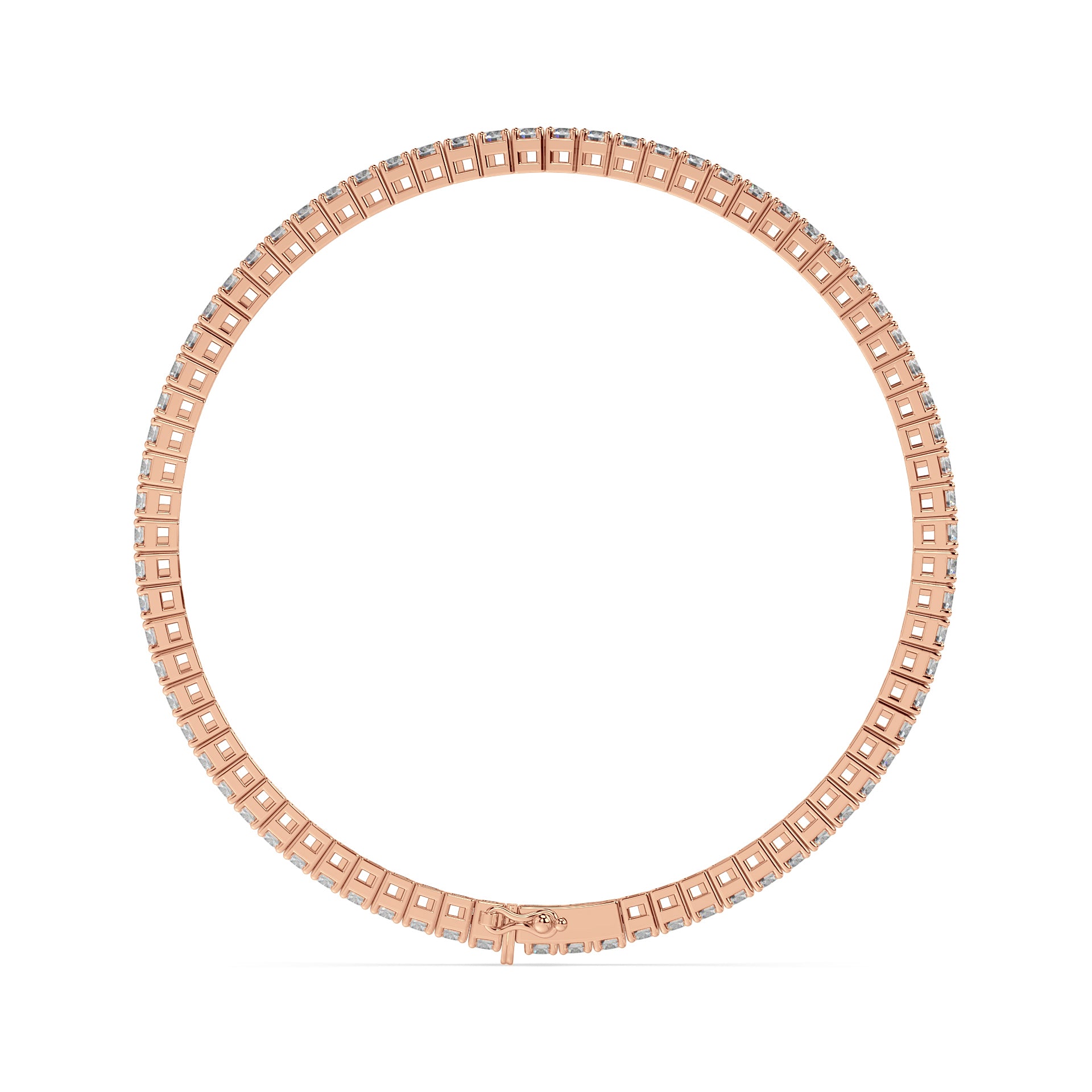 SIGNATURE tennis bracelet | Round Brilliant