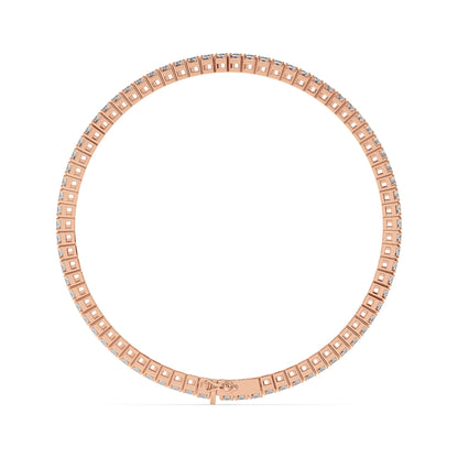 SIGNATURE tennis bracelet | Round Brilliant