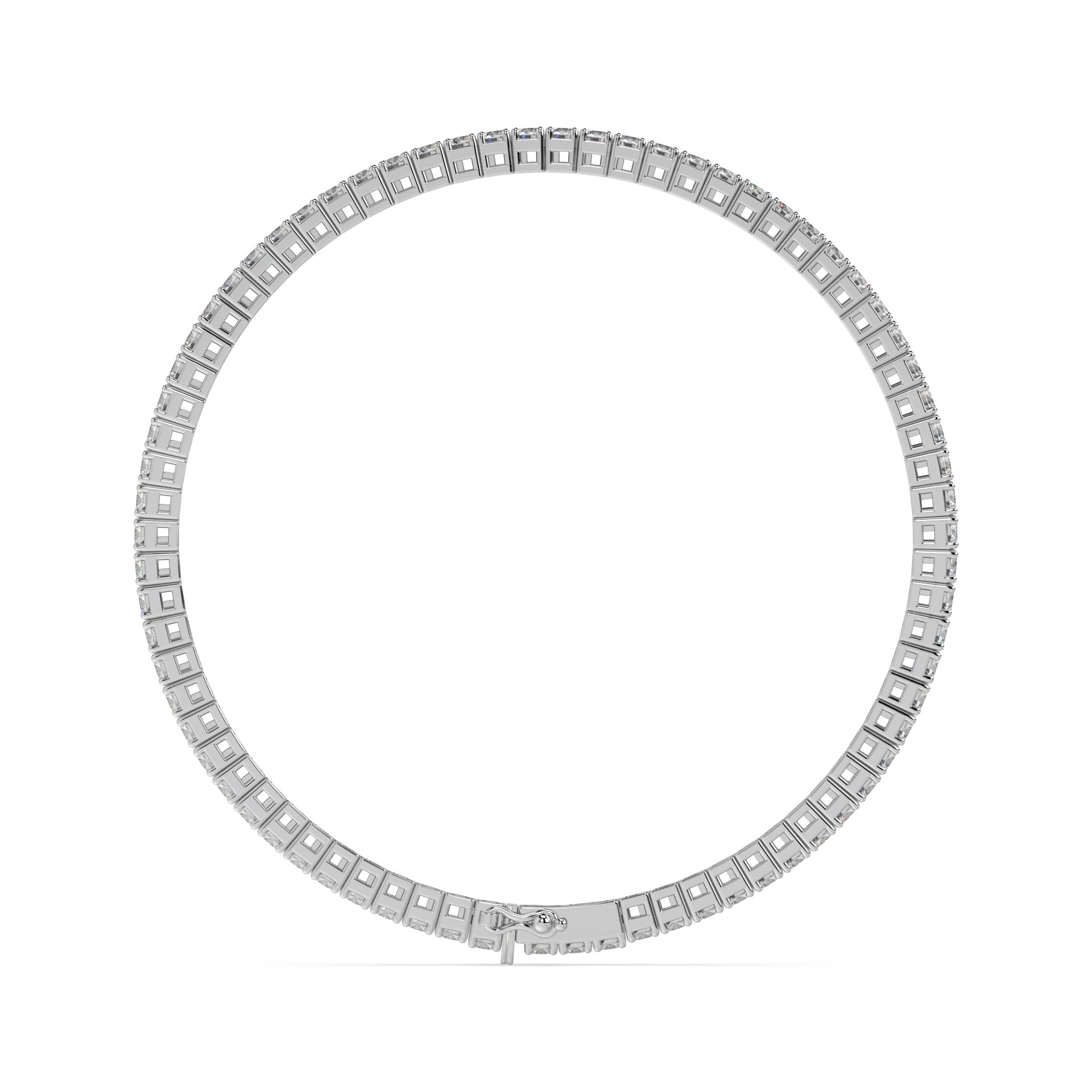 SIGNATURE tennis bracelet | Round Brilliant