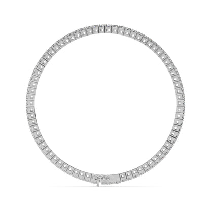 SIGNATURE tennis bracelet | Round Brilliant