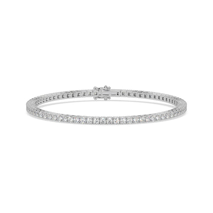 SIGNATURE tennis bracelet | Round Brilliant