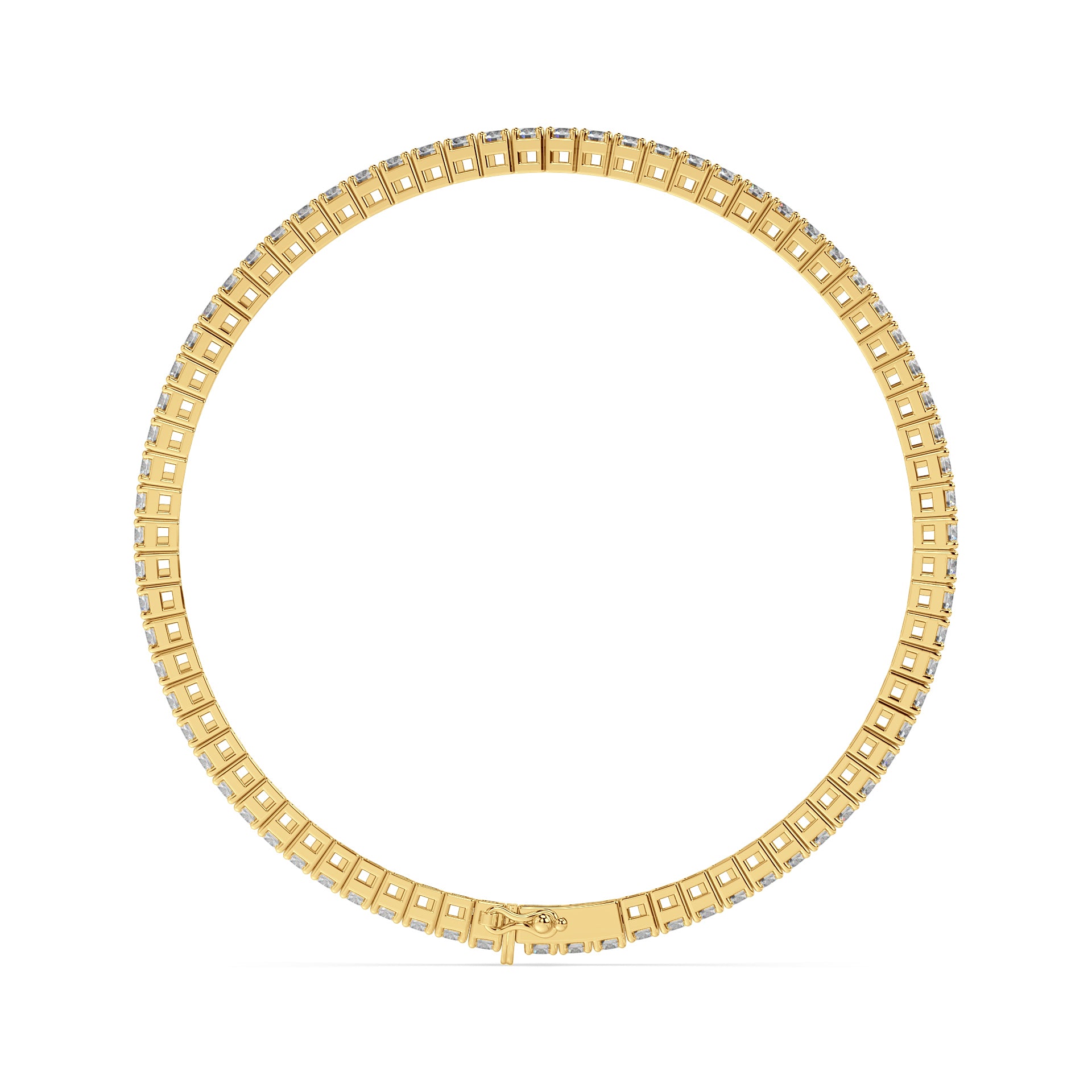 SIGNATURE tennis bracelet | Round Brilliant