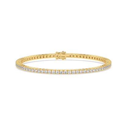 SIGNATURE tennis bracelet | Round Brilliant