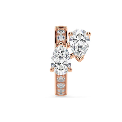 Floating Hoop Earrings