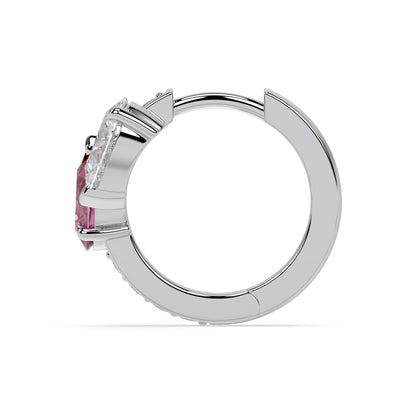 Floating Hoop Earrings