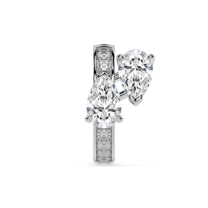 Floating Hoop Earrings