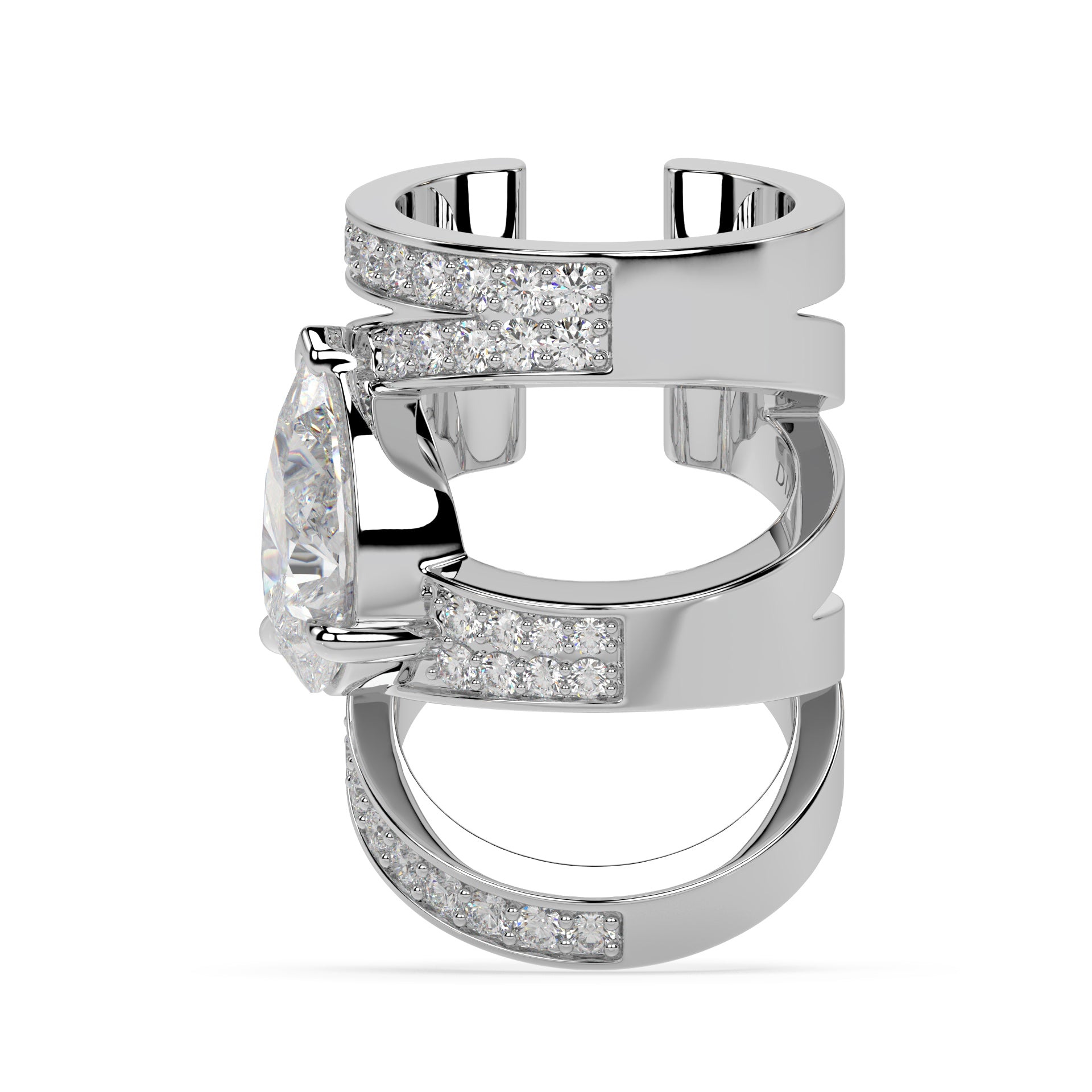 ICONIC AVANT-GARD CUFF I PEAR