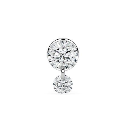 FLOATING STONES SINGLE EARSTUD