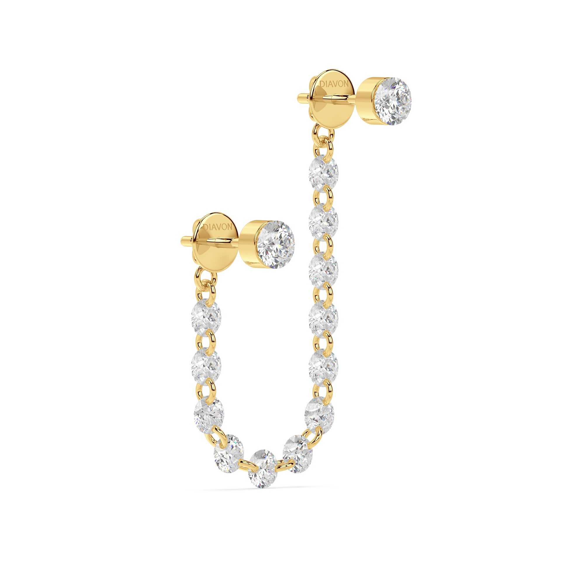 FLOATING STONES SINGLE EARHANGER