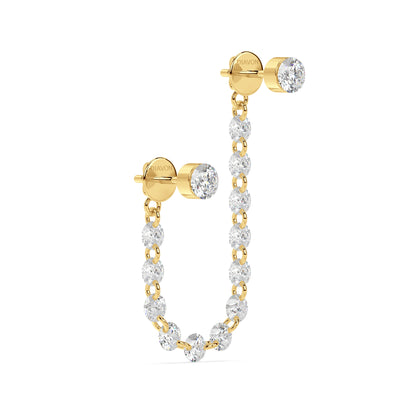 FLOATING STONES SINGLE EARHANGER