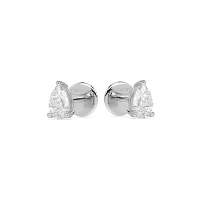 ESSENTIAL SOLITAIRE earrings | Pear