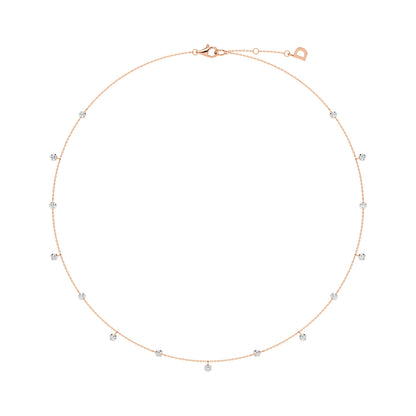 FLOATING STONES NECKLACE