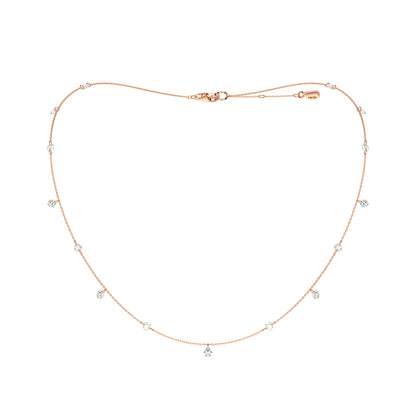 FLOATING STONES NECKLACE