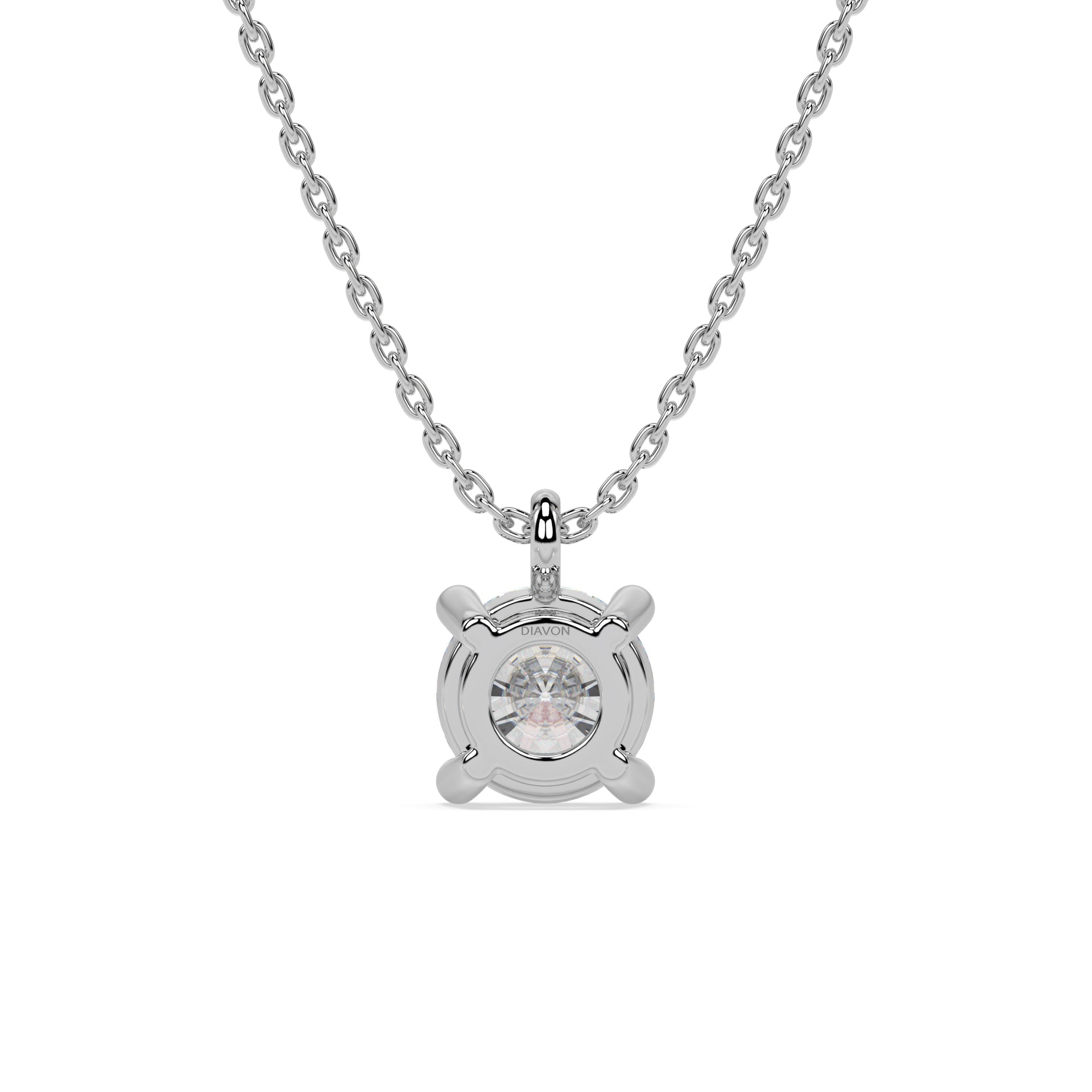 ESSENTIAL SOLITAIRE NECKLACE I ROUND