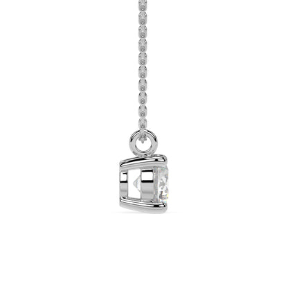 ESSENTIAL SOLITAIRE NECKLACE I ROUND