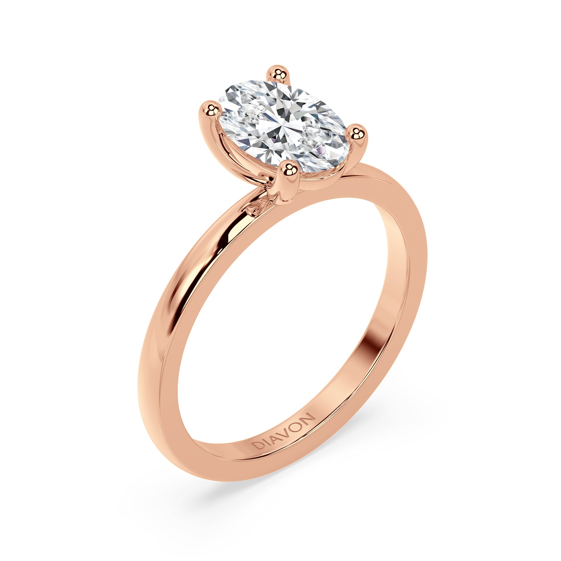 SIGNATURE SOLITAIRE RING I OVAL