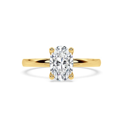 SIGNATURE SOLITAIRE RING I OVAL