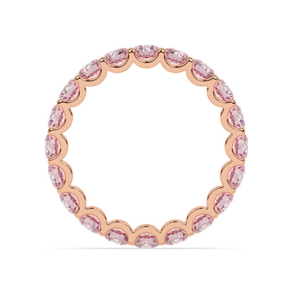 PINK MODERN MEMORY RING I ROUND